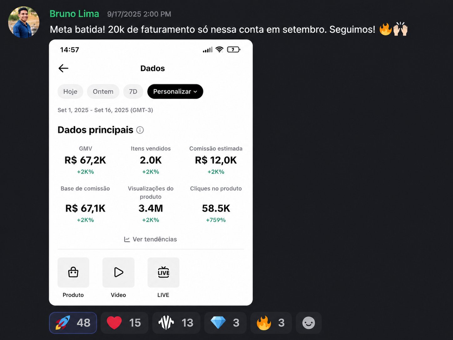 Resultado Letícia Souza